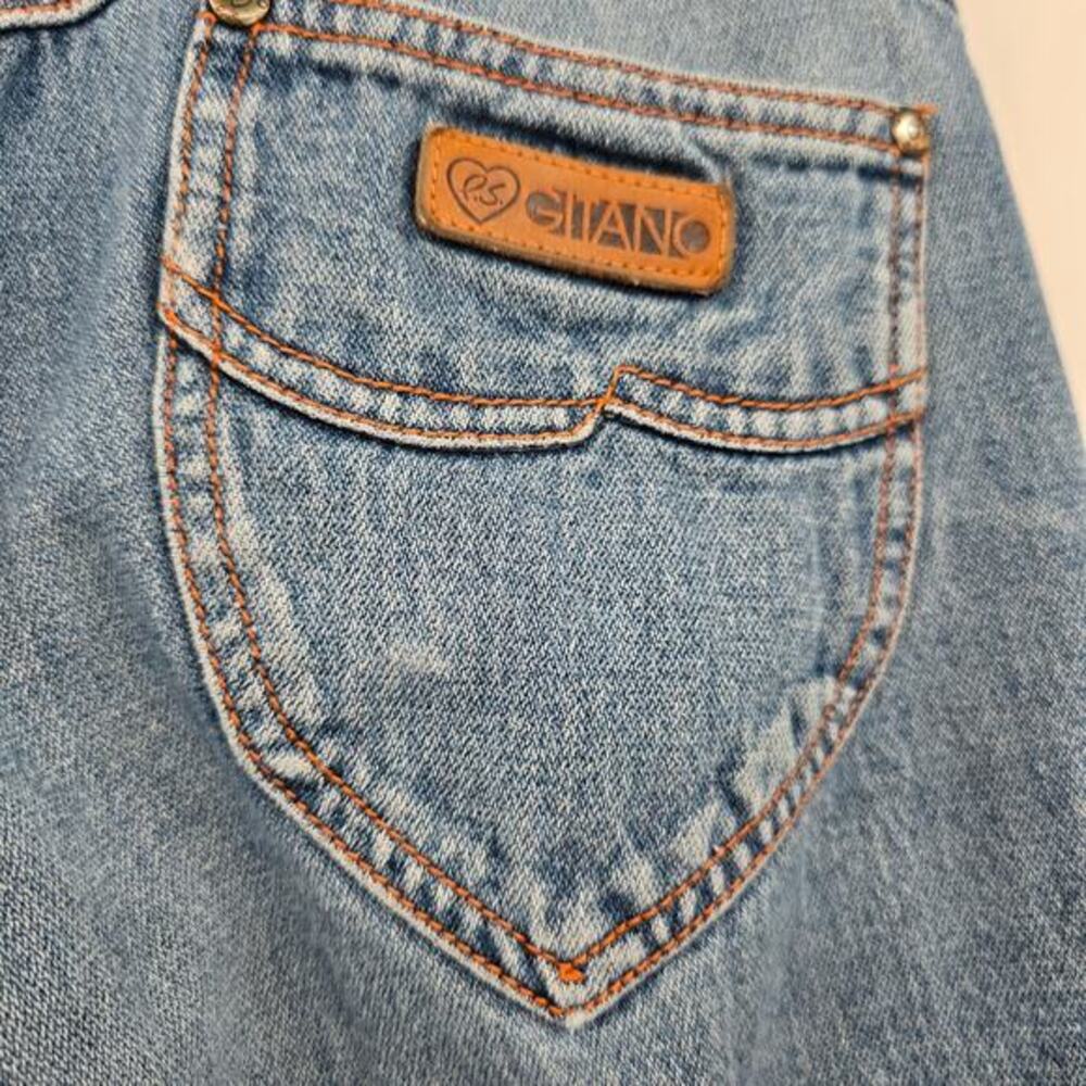 Vintage‎ Gitano Women's High Rise Straight Leg Booty Shaping Jeans Size 8 Short - Picture 9 of 12